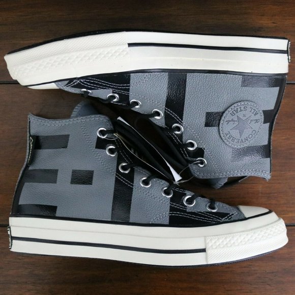 Converse Men's Chuck 70 Hi Gore-Tex Leather Grey - Picture 3 of 11